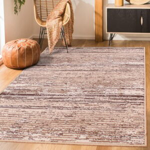 Blizzard Modern Polyester 120x160cm Rug In Ivory